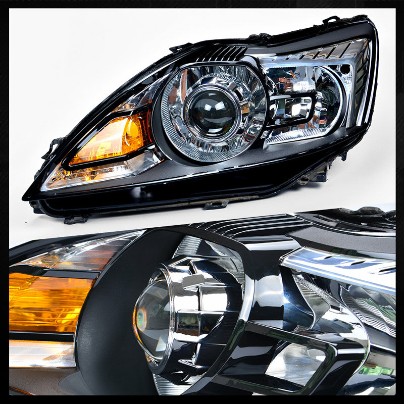 Фары биксенон универсальные RACBOX, 2,5 дюйма, в серебристом и черном корпусе, с ксеноновой светодиодной лампой H1, H4, H7, мотоциклетная и автомобил...