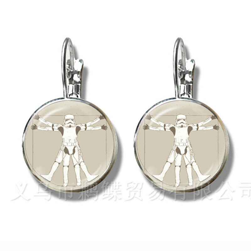 Neueste Mode Stud Ohrringe Handgemachte Taoistischen Tai Chi Yin & Yang Persönlichkeit Liebhaber Silber Überzogene Charme Ohrringe Beste Geschenk