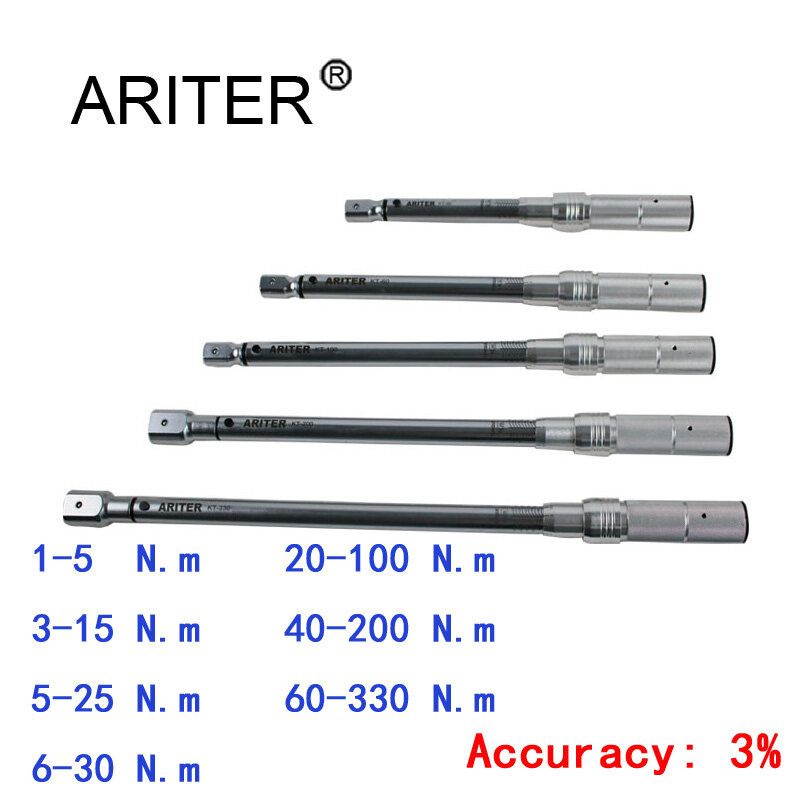 Ariter-chave de torque 1-330 n. m, ferramenta profissional de substituição de alta precisão, mecânica, de bicicleta e carro