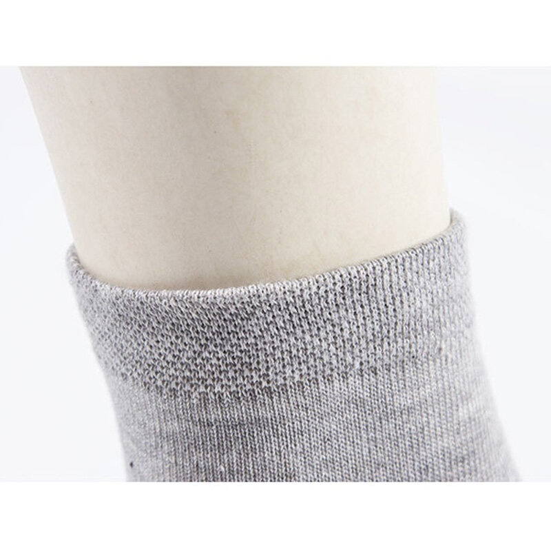 Calcetines de algodón transpirables para hombre, medias clásicas de compresión para negocios, talla 38-43, 5 par/lote, Otoño e Invierno