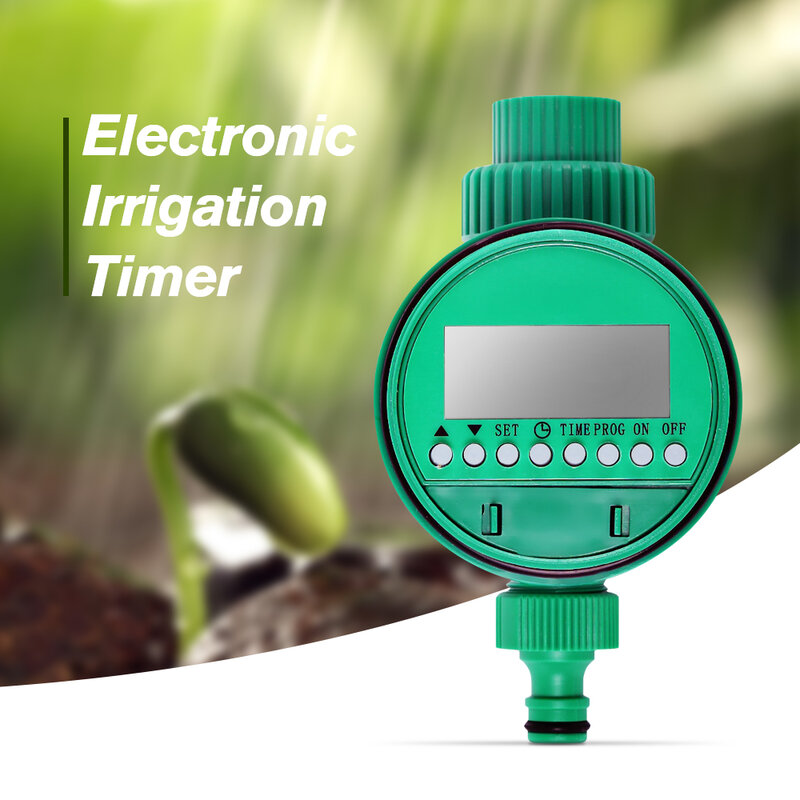 Materiale plastico di alta qualità Giardino Elettronico Timer Acqua Elettrovalvola Irrigazione Sprinkler Controllo