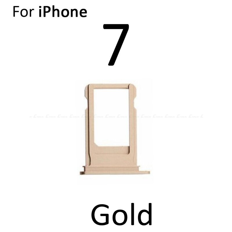 Support de carte SIM pour iPhone 7 8 Plus, pièces de rechange