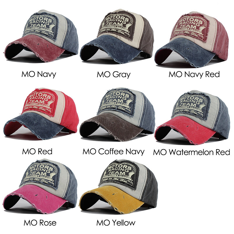 FLB 코튼 야구 모자, 스냅백 모자, 여름 모자, 힙합 핏 모자, 여러 가지 빛깔의 그라인딩, 봄, 도매