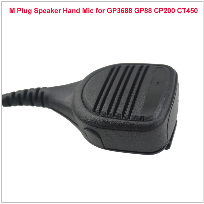M Plug Speaker Déterminer/Microphone lancé pour Motorola CP200 CT450 GP3688 GP68, TC-700 TC-500 Hytera, PX-508 PUXING, Kirisun Sanalys