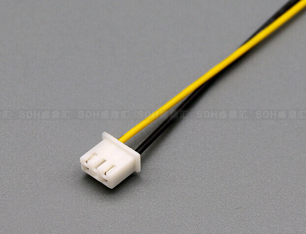 1000 Uds envío gratis XH 2,54 MM 2 Paso 2-Pin conector de alambre de 150mm 2pin Cable de cabeza individual