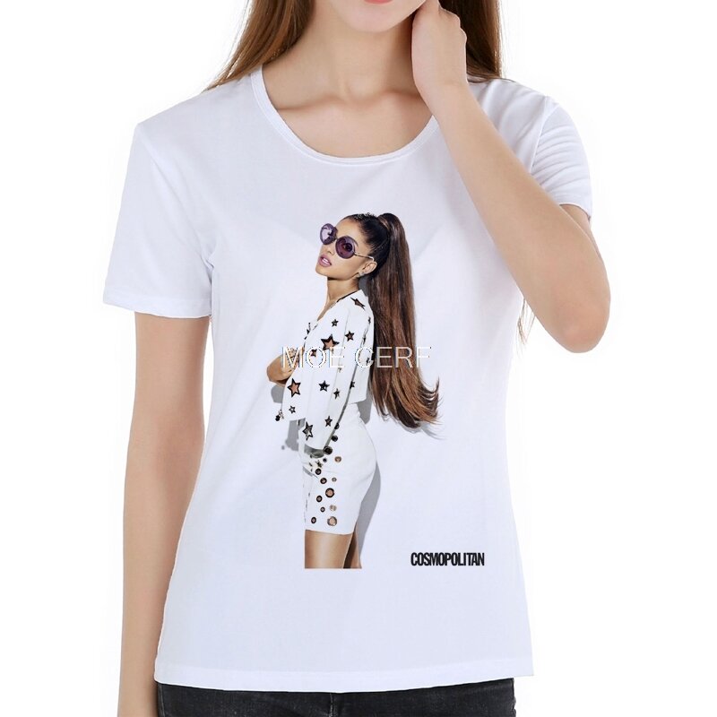 Ariana Grande 3D Printed T-shirts For Women Tops Clothing Fashion Summer T-shirts 2020 Hot Sale Casual Girls Tee Shirts D16-5
