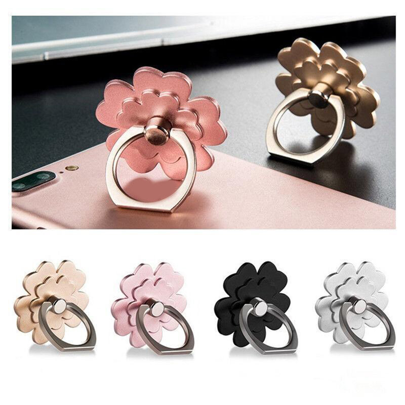 General Lucky Unique Ring Frame PC Washable Flowers Mobile Phone Support Holders Rotation Stand