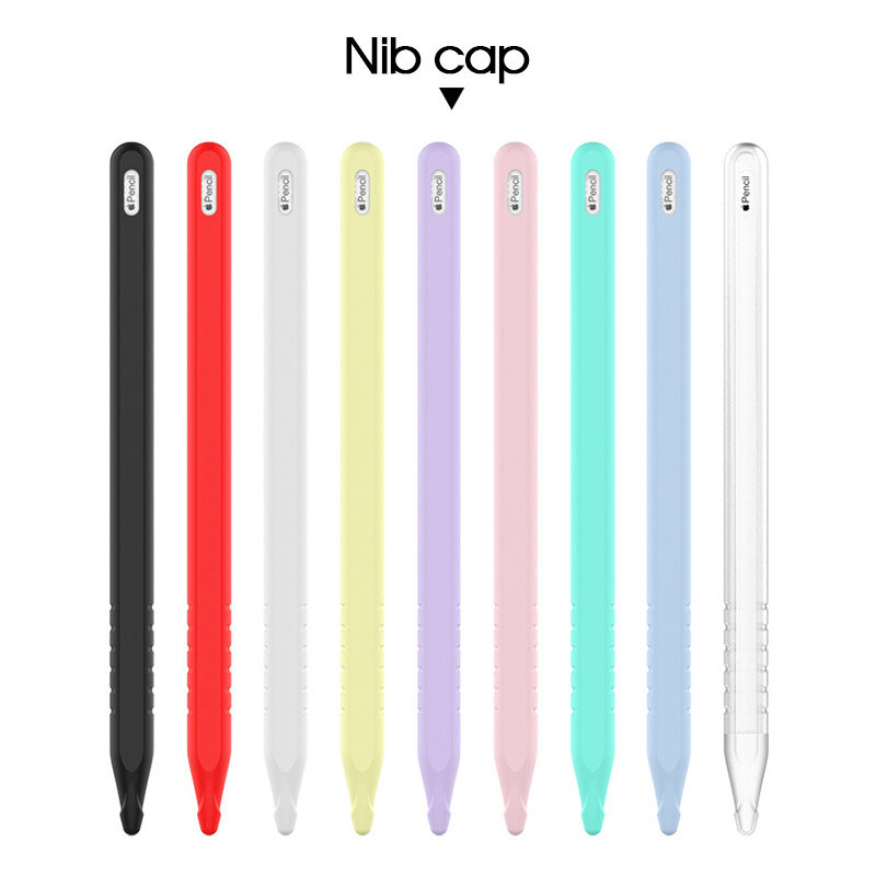 Fall Für Apple Bleistift 2nd Generation Für Apple Bleistift 2 Halter Premium Silikon Abdeckung Hülse Für iPad 2018 Pro 12,9 11 zoll Stift