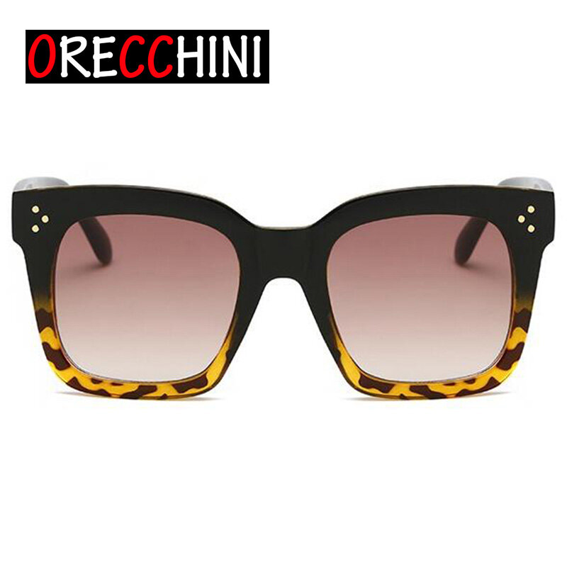 Gafas De Sol De diseño De marca De ojo De gato ORECCHINI Gafas De Sol De plástico De lujo clásicas Retro para exteriores Gafas De Sol
