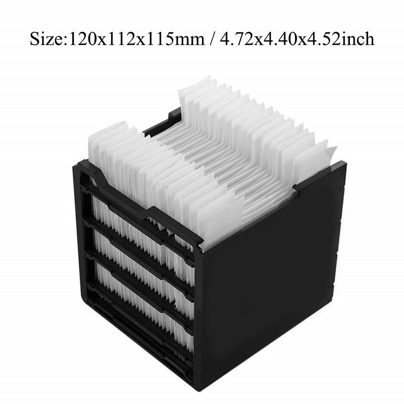 เปลี่ยนสำหรับ Arctic Air Cooler USB Cooler ความชื้นสำหรับพื้นที่ส่วนตัวพัดลมระบายความร้อน Mini Air Conditioner Filter