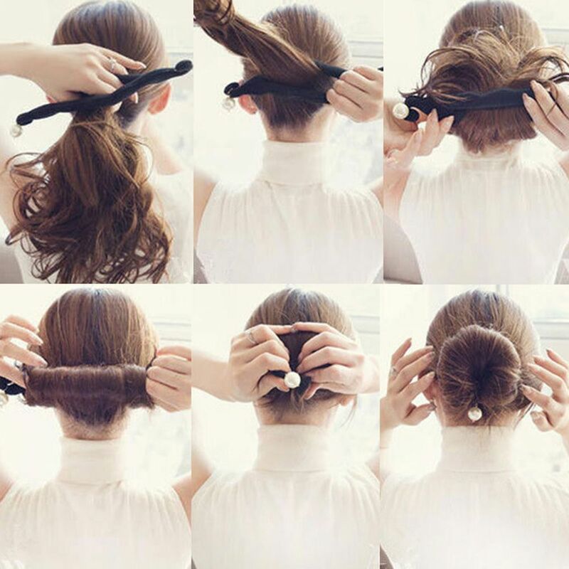 Magique coiffure Twist Styling chignon épingles à cheveux Hairdisk Meatball Head caoutchouc Clip cheveux accessoires pour femmes outil de tressage de cheveux