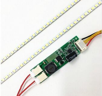 5Set Kit Pembaruan Lampu Latar LED Universal untuk Strip Monitor LCD Mendukung 24 "540Mm