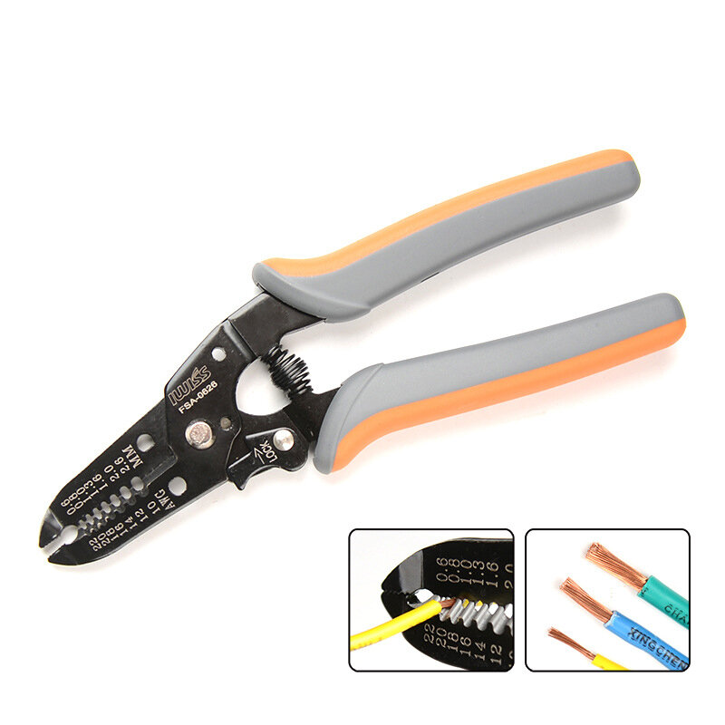 IWS-2412M/IWS-2820M Crimping Tools for JAM Molex Tyco JST Terminal and Connector Multi-function wire Stripper Cable Cutter plier