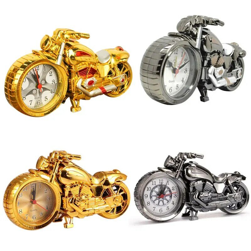 Figura Sveglia del motociclo Creativo Retro Regali di nozze di Lusso Arredamento Boutique Casa Decorator