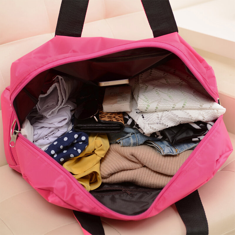 3 dimensioni di Grande Capacità Portatile Donne Borse Da Viaggio Bagaglio Impermeabile Duffle Bag Weekender 20% di SCONTO T304