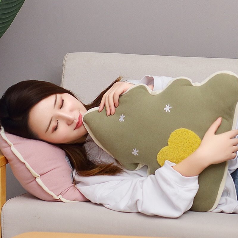 Albero di natale stella a cinque punte cuscino imbottito cuscino per divano cuscino per ufficio studente cuscino morbido cuscino per camera da letto regalo di compleanno