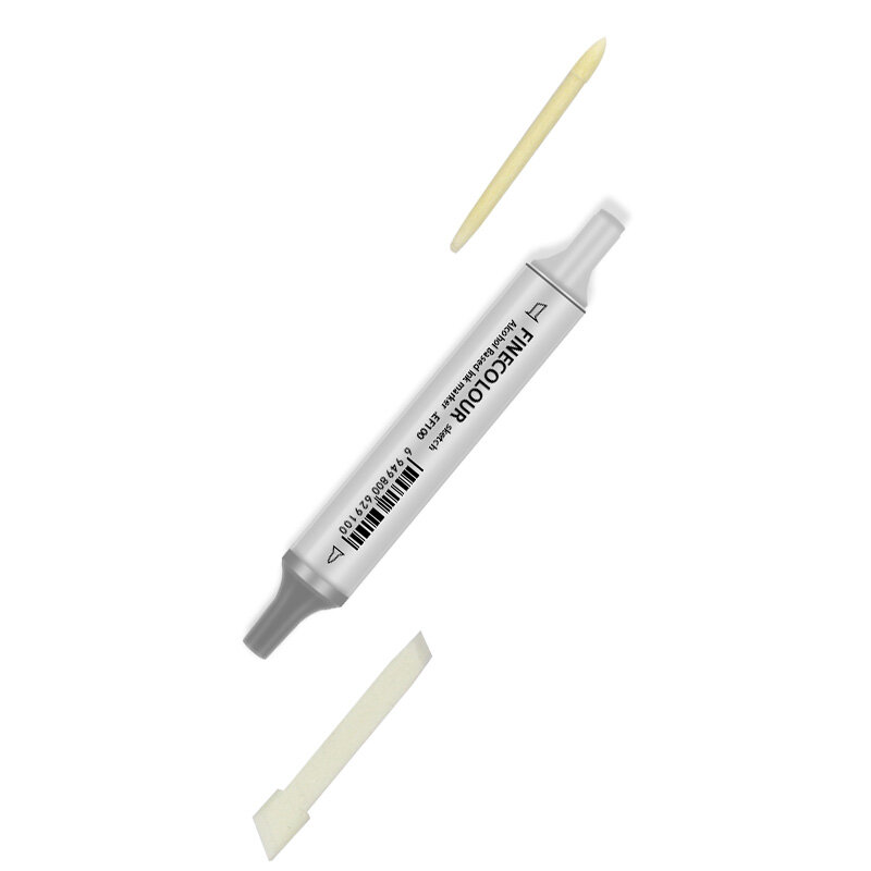 FINECOLOUR-قلم تحديد كبير مائل ، رأس قلم احترافي ، EF101