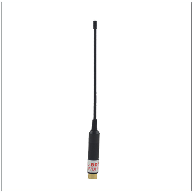PRYME-antena extensible de doble banda, dispositivo telescópico VHF/UHF de alta ganancia, conector SMA macho, AL800 AL-800 AL 800