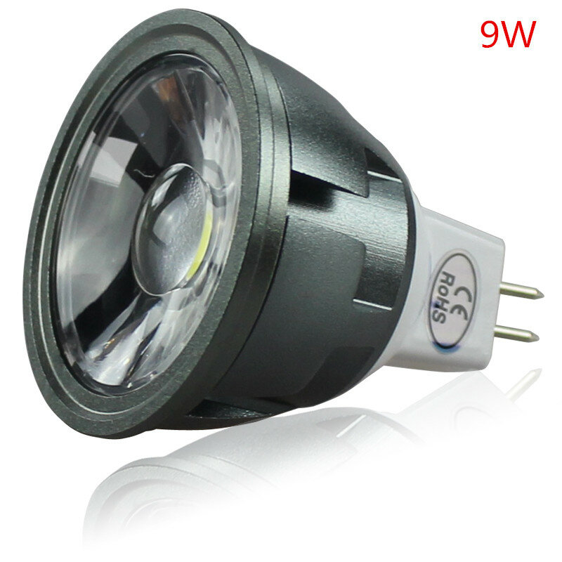 Nowy przyjazd wysokiej jakości punktowe reflektory LED MR16 9W 12W 15W mr16 12V sufitowe z możliwością przyciemniania lampa LED boże narodzenie wystawca fajne ciepłe biała lampa