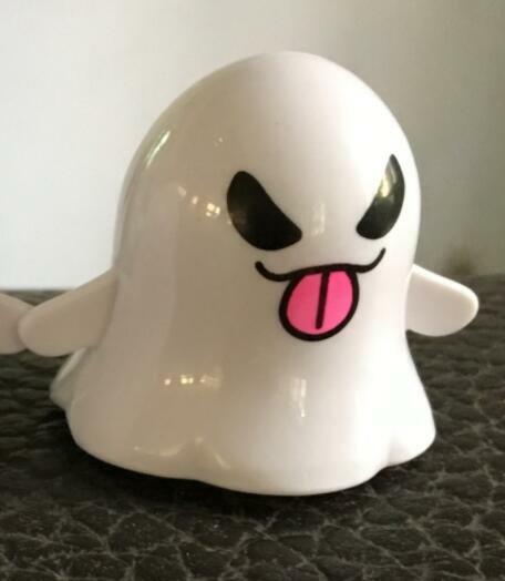 iWish Halloween Wind Up Walking White Imp Jump Ghost Winding Goblin Jumping Apparition For Children Kids Toys All Saints' Day