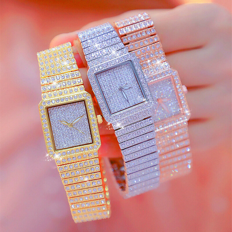 2019 relógios femininos de luxo diamante famosa marca elegante vestido quartzo relógios senhoras strass relógio pulso relogios femininos