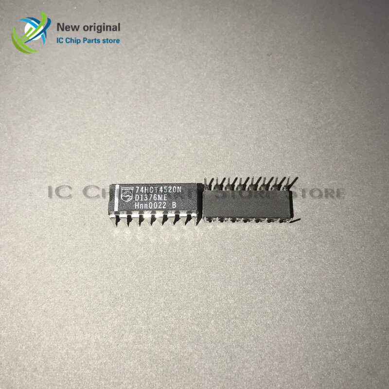 10/piezas 74HCT4520N 74HCT4520 DIP16 chip lógico integrado IC Chip nuevo original