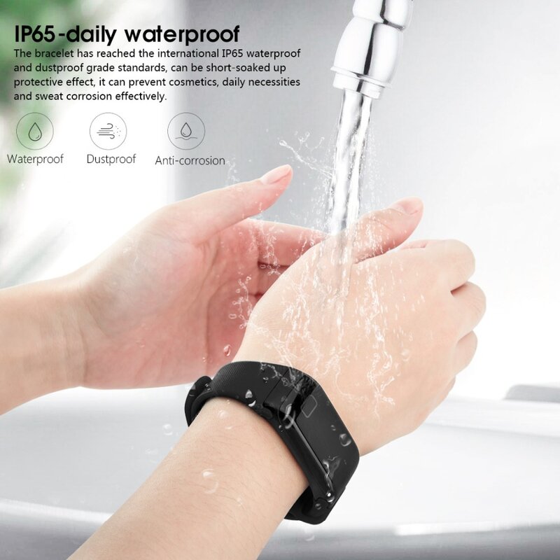Wearpai F1 smart Watch mężczyźni IP67 wodoodporna wielokrotnego sport tryb tętna Monitor ciśnienia krwi Monitor zdrowotny fitness zegarek