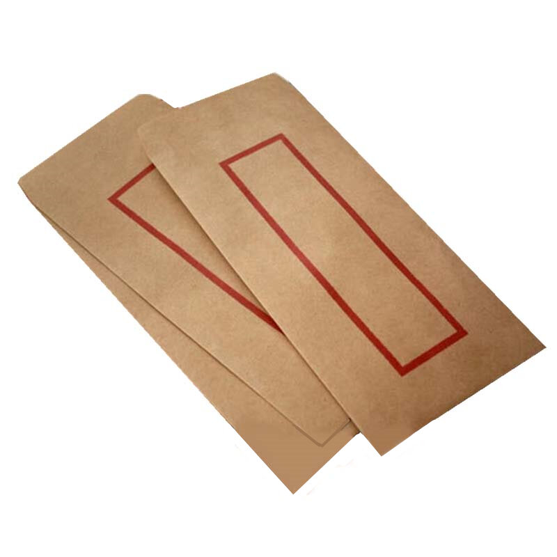 3 sztuk/partii chiński styl Retro koperty z papieru proste osobowość tradycji Kraft papiery koperta list miłosny zostawić wiadomość