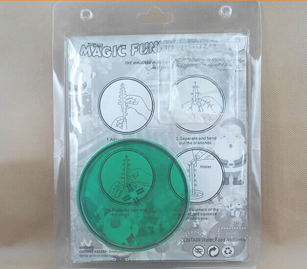 2019 170mm White DIY Visual Magical Paper Growing Crystal Tree Magic Christmas Trees Educational Science Kids Toys For Children