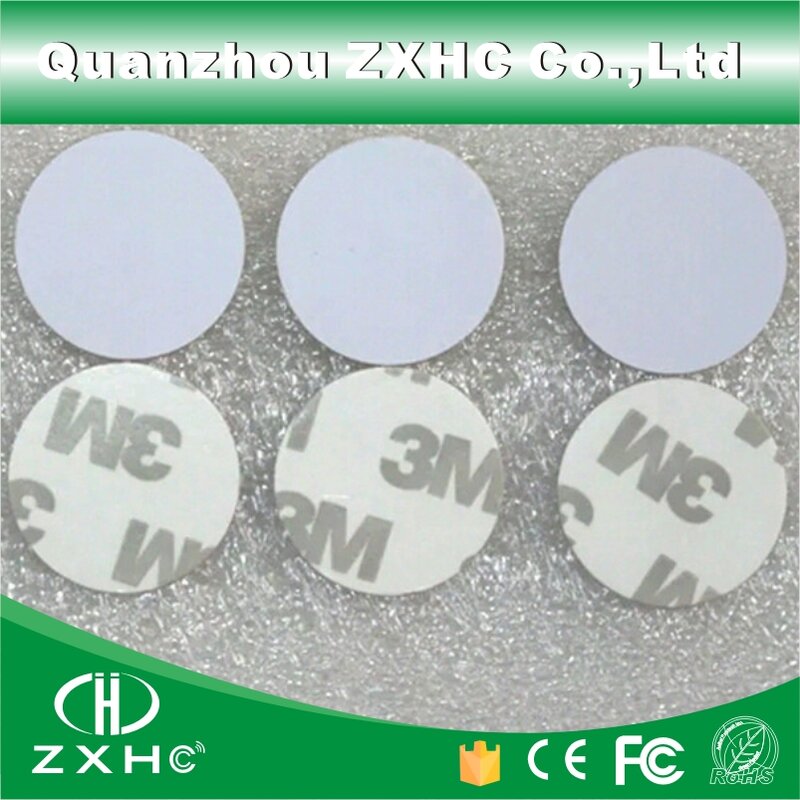 Étiquettes autocollantes réinscriptibles en PVC, étiquette RFID 125KHz, 25mm, T5577, 10 pièces