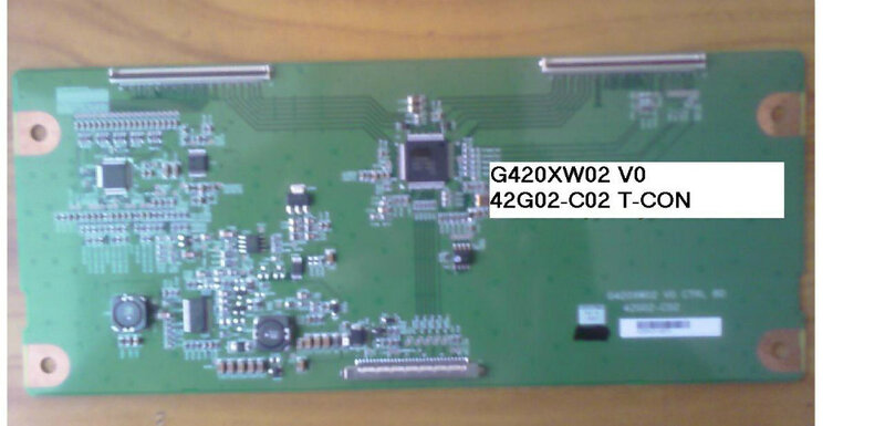 G420XW02 tablica logiczna tablica LCD G420XW02 V0 42G02-C02 połączyć się z T-CON podłączyć pokładzie