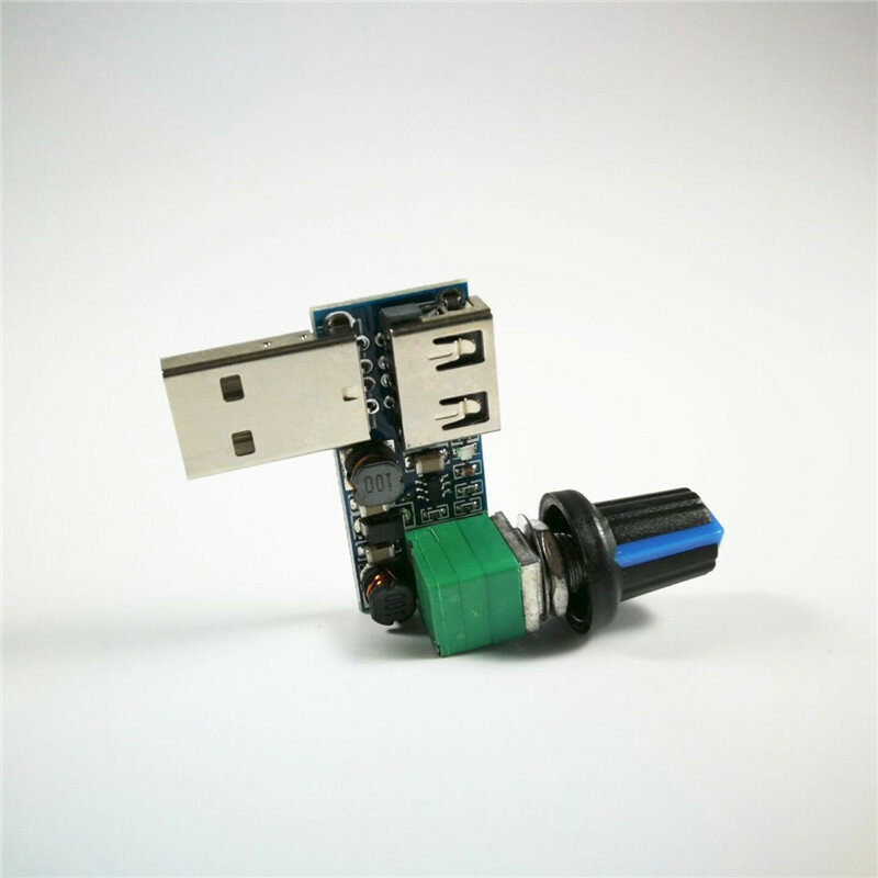 Регулятор вентилятора 5 в лучший бесшумный USB регулятор напряжения многотактный многофункциональный электронный потолочный регулятор ско...