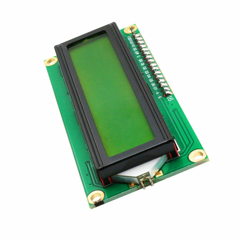 Модуль ЖК-дисплея Glyduino IIC/I2C 1602, зеленый экран для Arduino