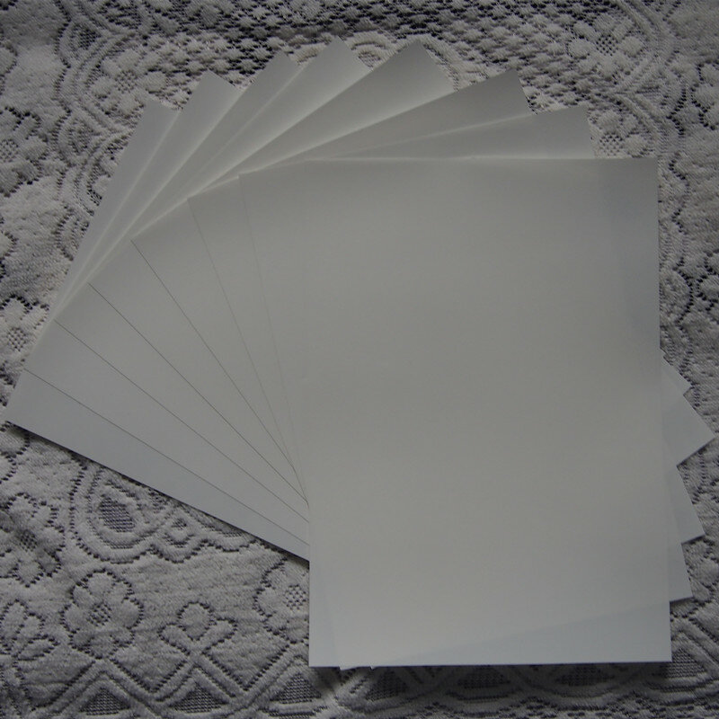 Papier vinyle PU Flex de couleur blanche, Film PU de haute qualité à transfert thermique pour T-shirts W608., 0.5m x 1m
