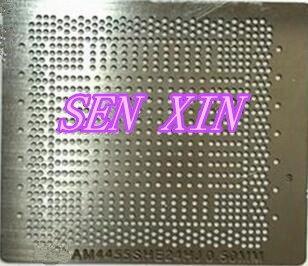1 stks A6-4455M A8-4455M AM4455SHE24HJ AM4455SHE44HJ CPU BGA Stencil Template 0.5mm
