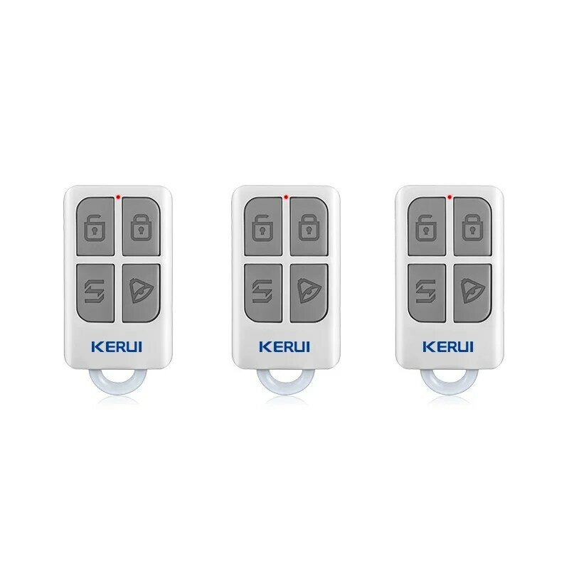 KERUI 3 pièces/5 pièces Sans Fil Télécommande Pour GSM PSTN Home Security Voix Cambrioleur Intelligent Système D'alarme G18 g19 W1 W2 W18 K7