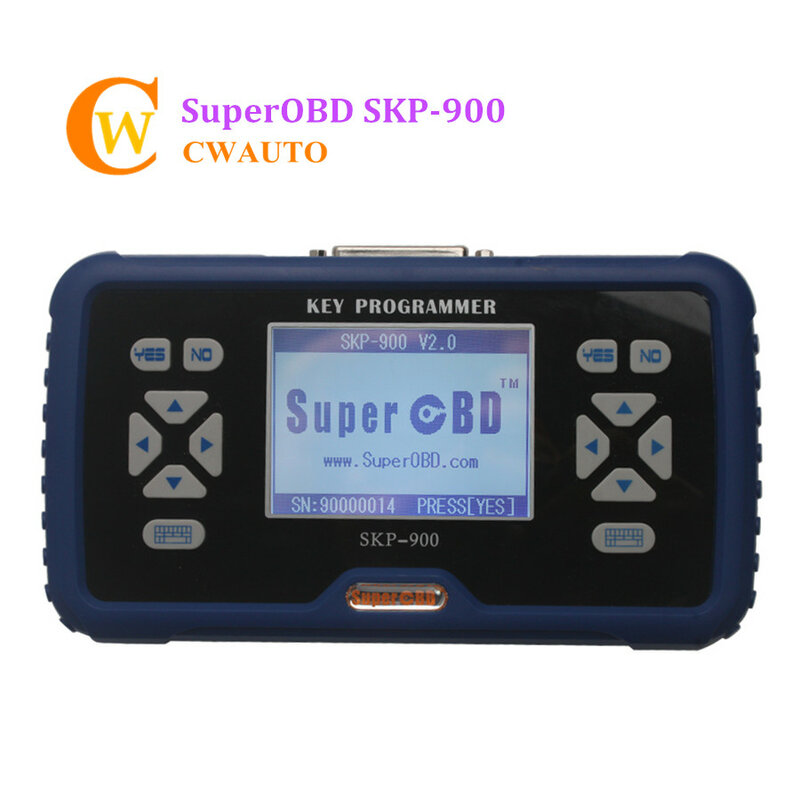 SuperOBD SKP-900 V5.0 Hand-Held OBD2 Auto Key Programmer SKP900 Support Almost Cars Around the World Update Online