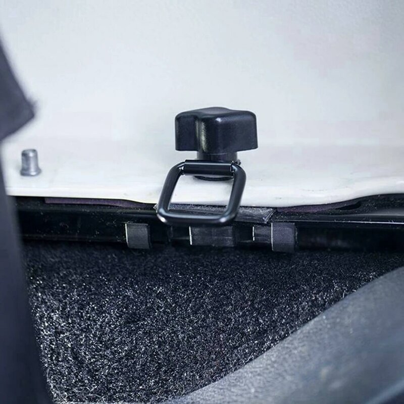 Marlaa 8-Paquete de anillos en D de montaje en superficie para Jeep Wrangler anillos en D para Jeep Wrangler YJ TJ JK JL