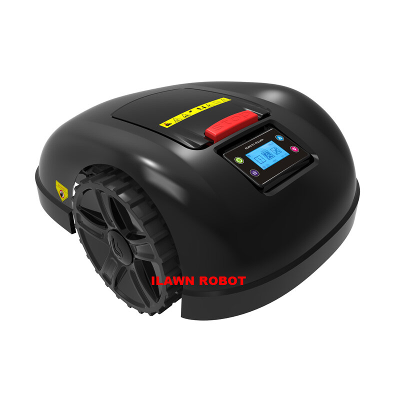 Spain Warehouse CE&ROHS Smartphone WIfI APP Robot Lawn Mower E1600T with 13.2ah Lithium Battery,water-proofed charger