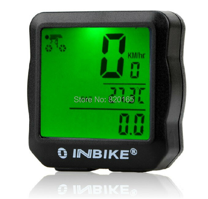 INBIKE จักรยานจักรยานคอมพิวเตอร์ Speedometer จักรยานดิจิตอลคอมพิวเตอร์ Backlight กันน้ำวัดระยะทางนาฬิกานาฬ...