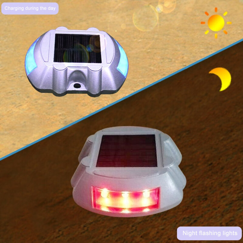 Светодиодный отражатель для дорожного движения на солнечной батарее