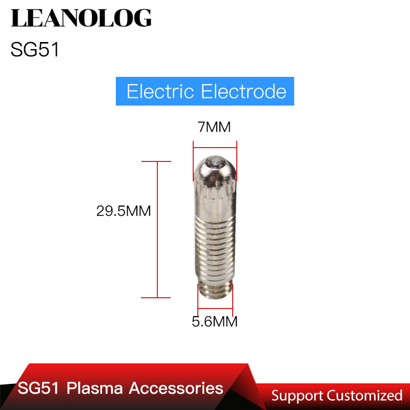 Puntas y electrodos consumibles 20 piezas SG51, cortador de Plasma de aire de CC 60a, accesorios para soplete de corte/pistola SG51