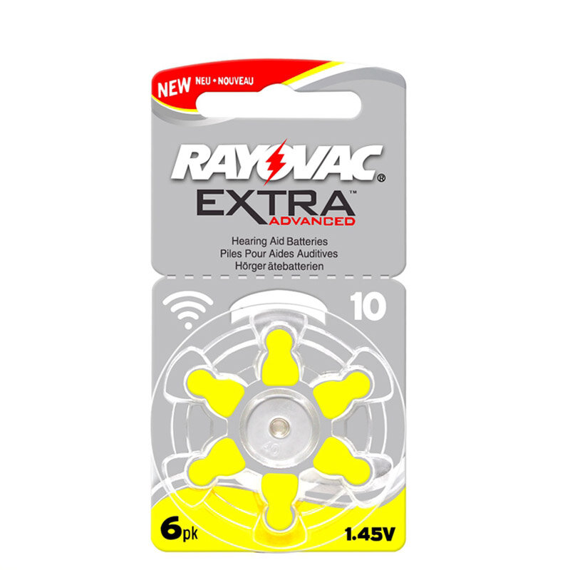60 PCS Rayovac Extra Zink Air Hörgerät Batterien A10 10A 10 PR70 Hörgerät Batterie A10 für Hörgeräte