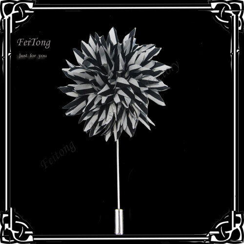 12 CÁI/LỐC của Nam Giới lụa hoa ve áo pin stick pins men suit hoa ve áo brooch pin