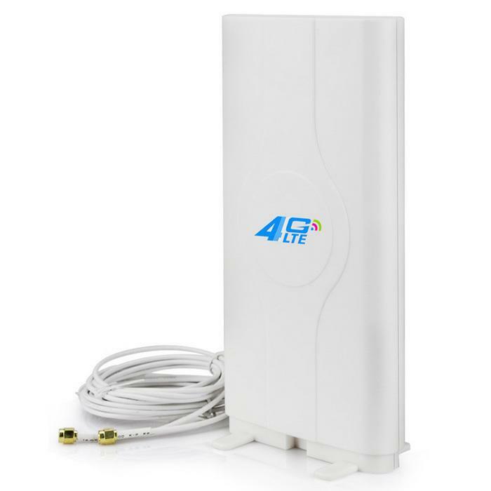 Omni Minimax G45 Antena Eksternal 4G LTE 49dBi dengan Konektor CRC9 - White