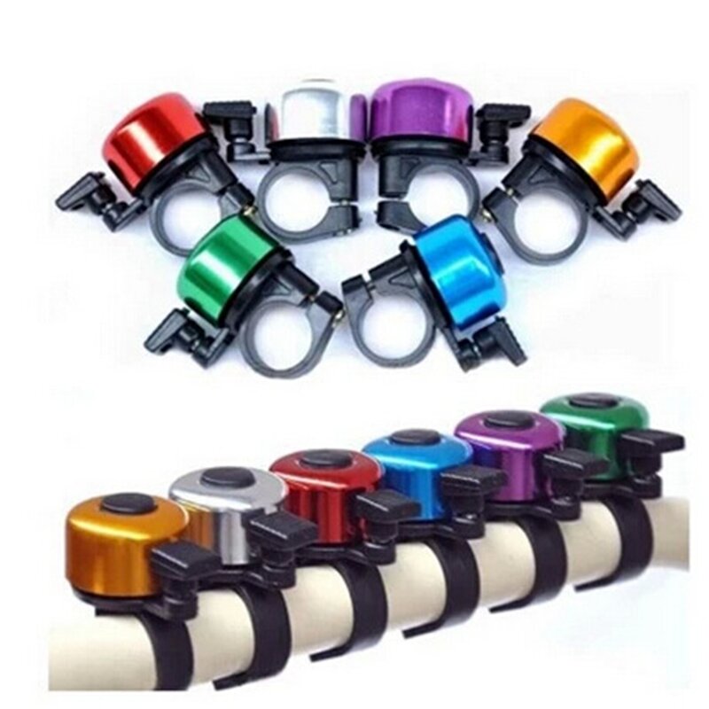 Mini Bicycle Bike Cycling Ultra-loud Manual Bell Ring Horn For 22MM Bicycle Handle Bar color random
