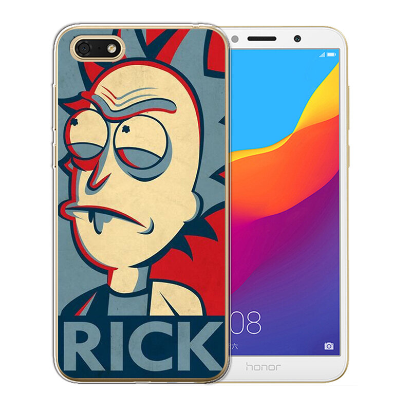 Luxury fashion funda shell capa Rick And Morty Phone Case Cover For Huawei Mate 20 Pro Lite Honor 6A 6X 7 7X 7C 7A 8 8X 9 10