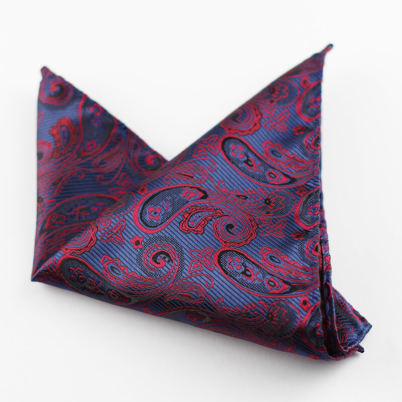 Пейсли Шелковый Искусственный рисунок животных Hanky мужской деловой Повседневный квадратный кармашек носовой платок для свадьбы