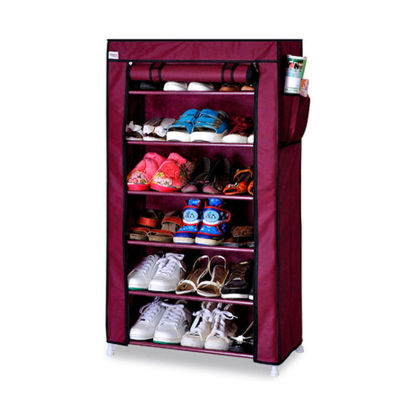 Thick Non-woven Cloth Multi-layers Shoe Rack Dustproof Waterproof Creative Shoes Cabinet Shoes Storage Rack DIY Shoes Organizer