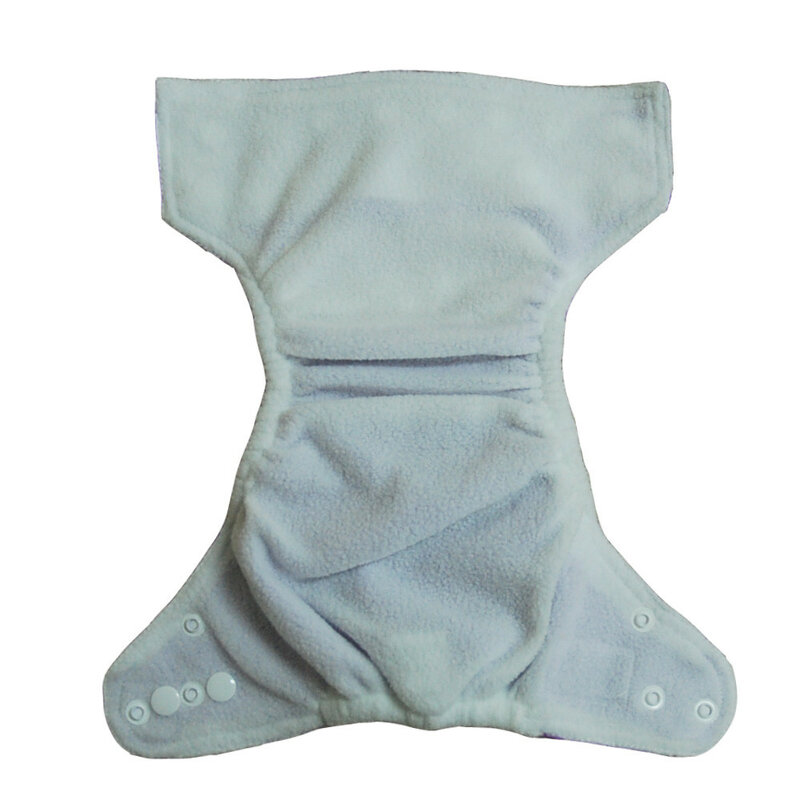 Babyland-fraldas de bolso de microfibra para bebê, 5 peças + 5 peças, inserções para fraldas de bebê recém-nascido, reutilizáveis, capa de fralda de bolso